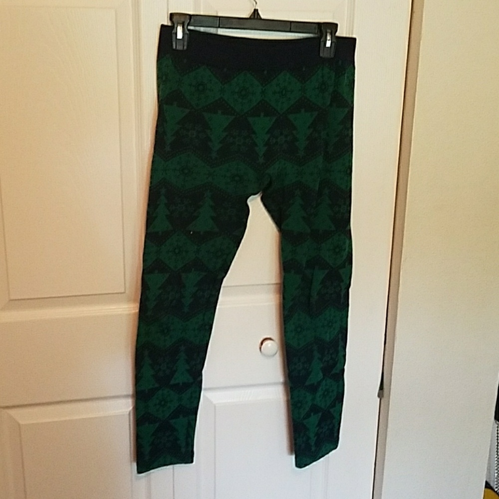 Christmas Fleece-linned Leggings